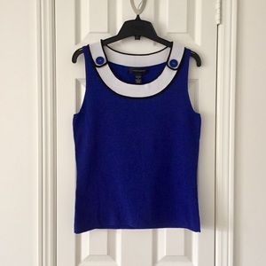 Cable & Gauge Blue SleevelessTop l Size: M l NWOT